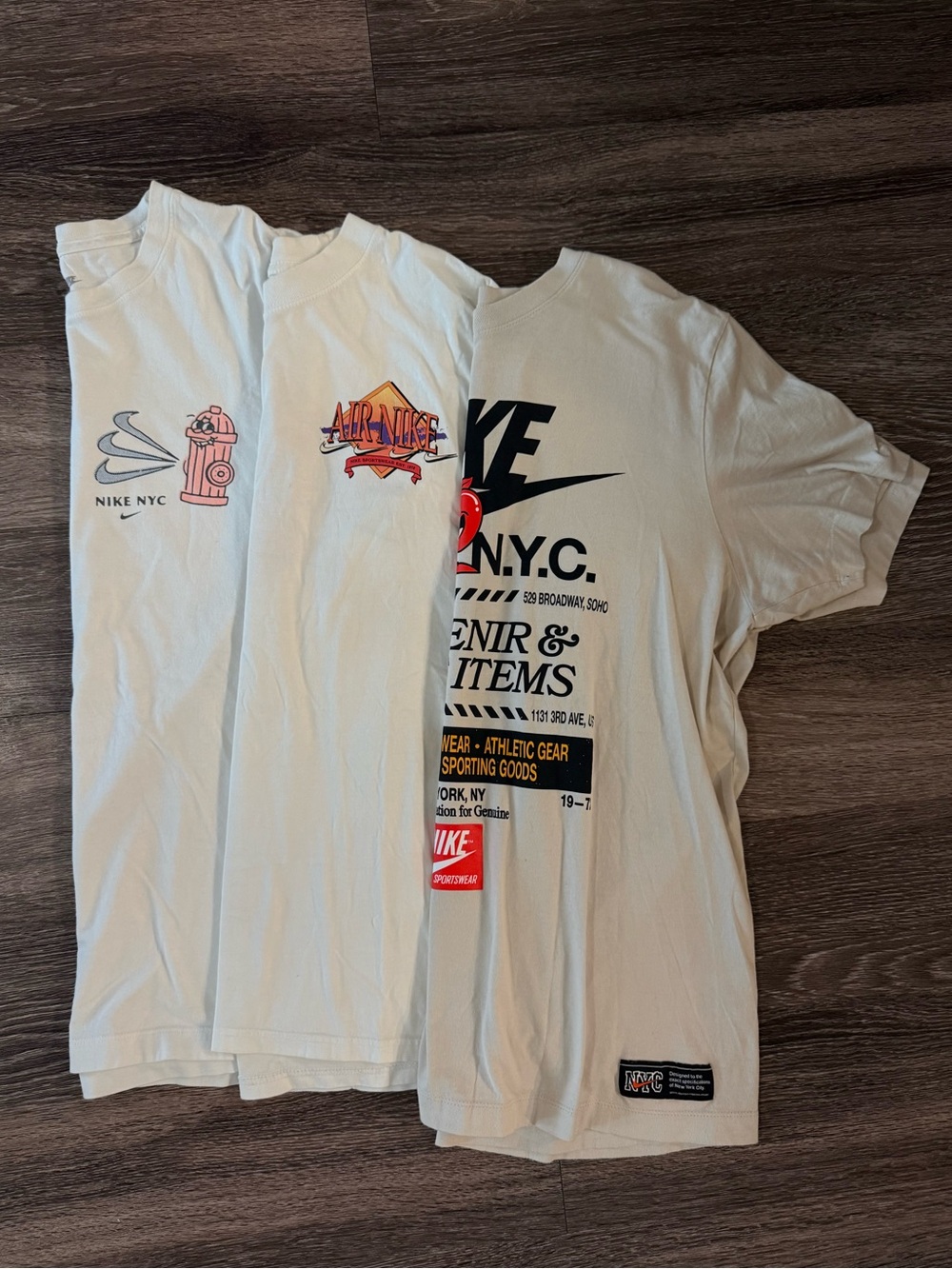Nike Graphic Short-Sleeve Tees set of 3